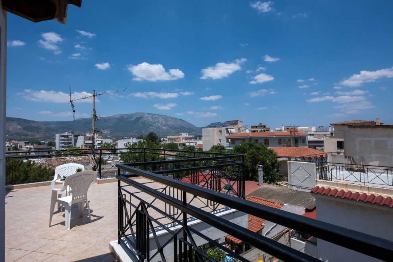 Top Floor Modern Studio In Central Koropi Luaran gambar